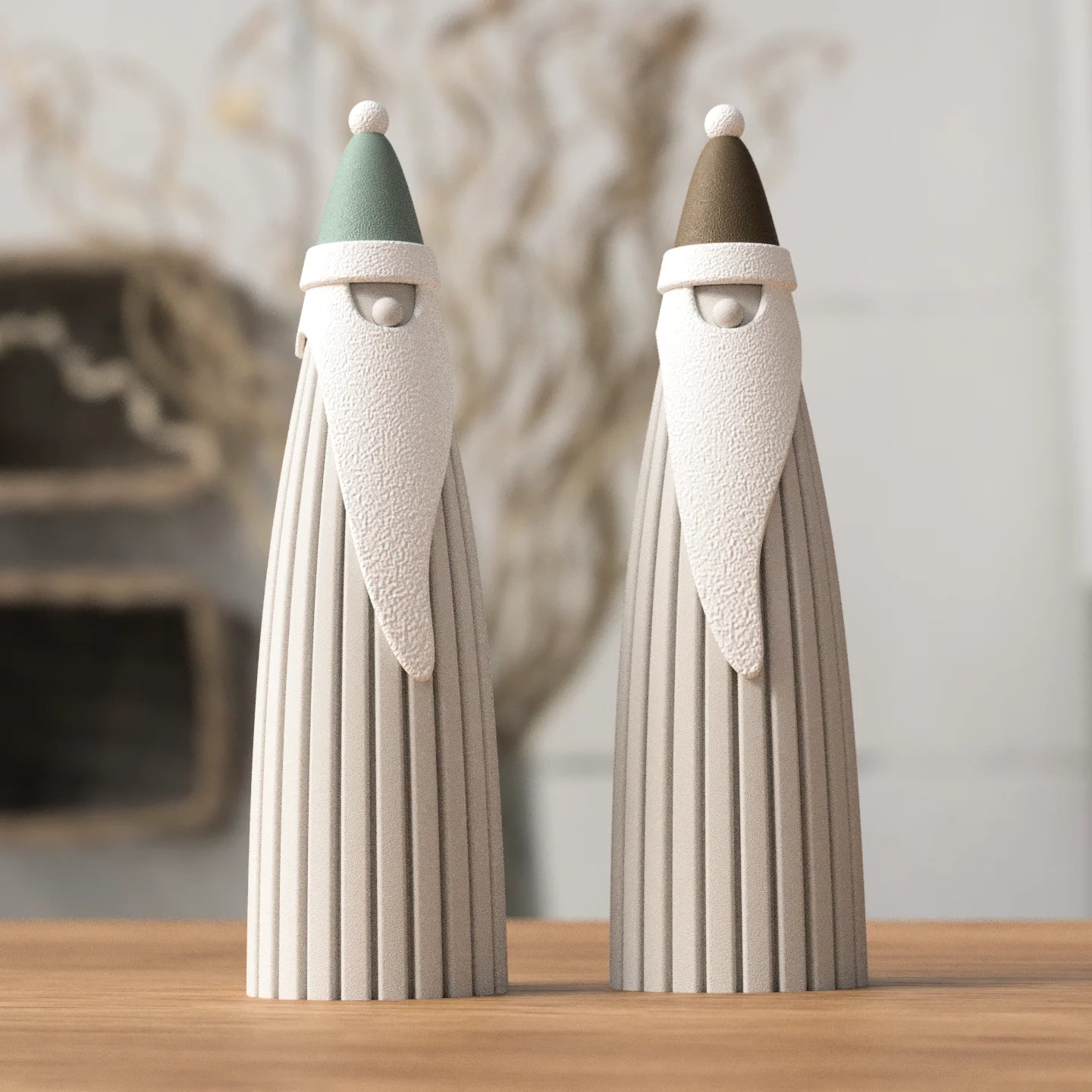 Moderne minimalistische Kerstman