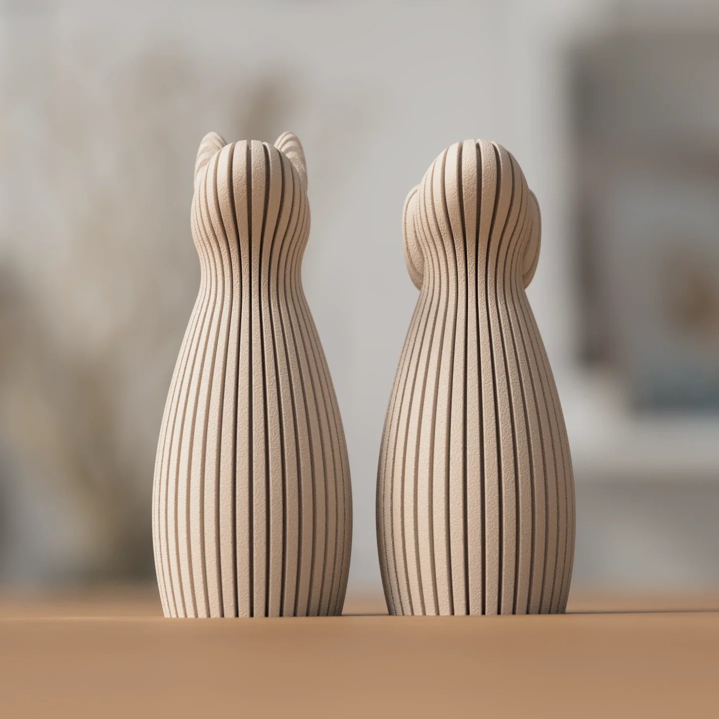 Moderne hondsculptuur