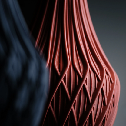 Moderne minimalistische vaas "Fractal"