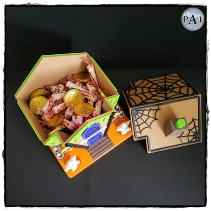 Halloween peperkoekenhuisje
