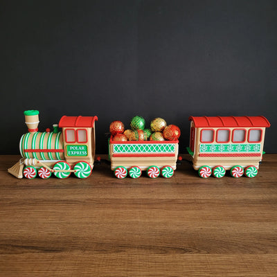 Peperkoeken kersttreintje