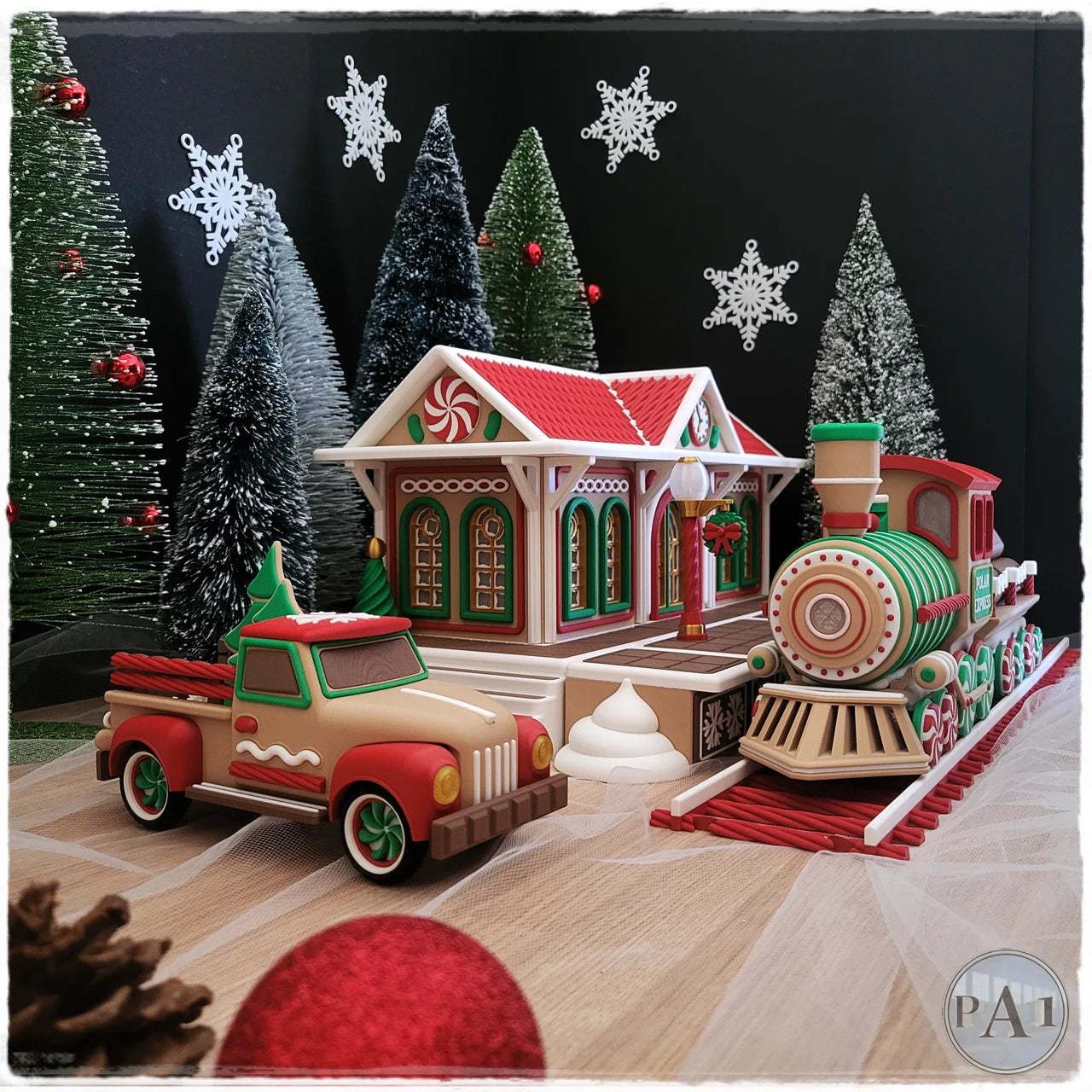 Peperkoeken pickup truck