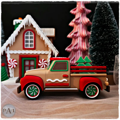Peperkoeken pickup truck