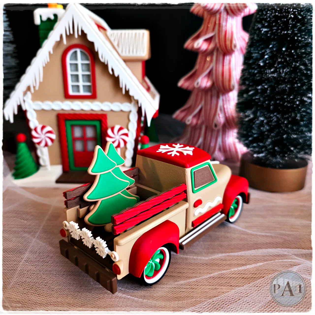 Peperkoeken pickup truck
