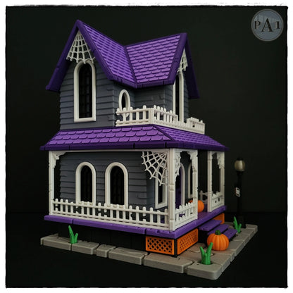 Illuminated Haunted House
