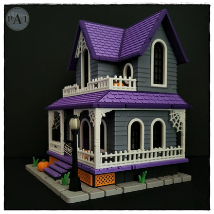 Illuminated Haunted House