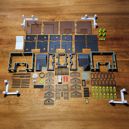 Halloween Diorama – The Abandoned House