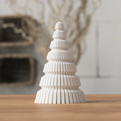 Moderne Japandi kerstboom
