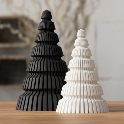 Moderne Japandi kerstboom