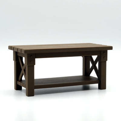 Cactusbundel met tafel en gieter