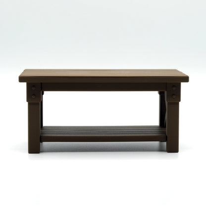 Tuintafel voor gehaakte planten