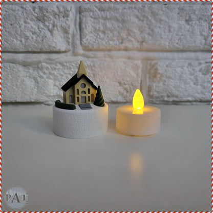 Miniatuur kerstdorpje