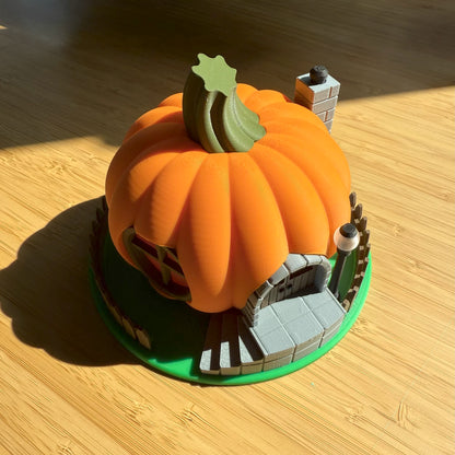 Pumpkin Fairy House