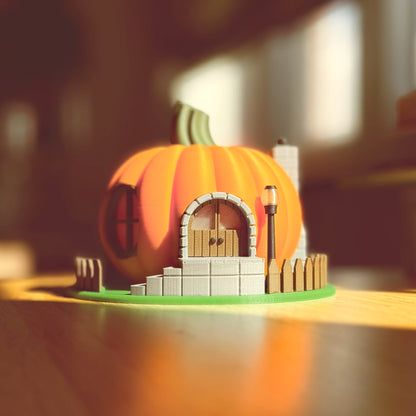 Pumpkin Fairy House