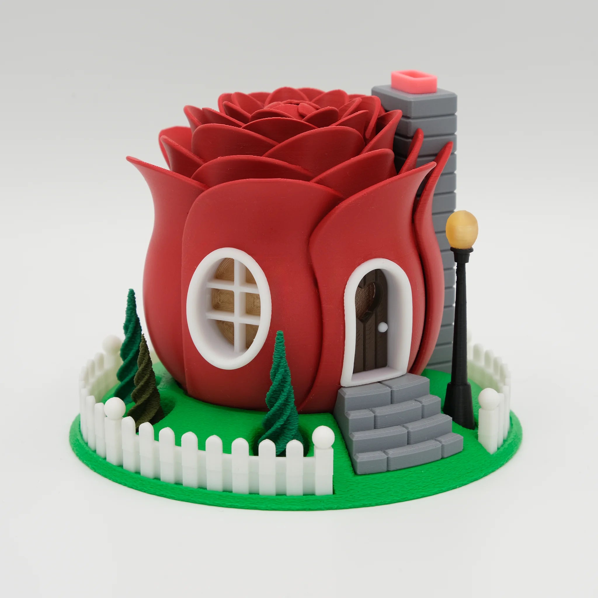 Feeënhuisje – Valentijn roos